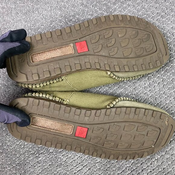 The North Face Hayden Canvas Lace Up Shoes Men's 10 Tan Cork Olive - Picture 9 of 12